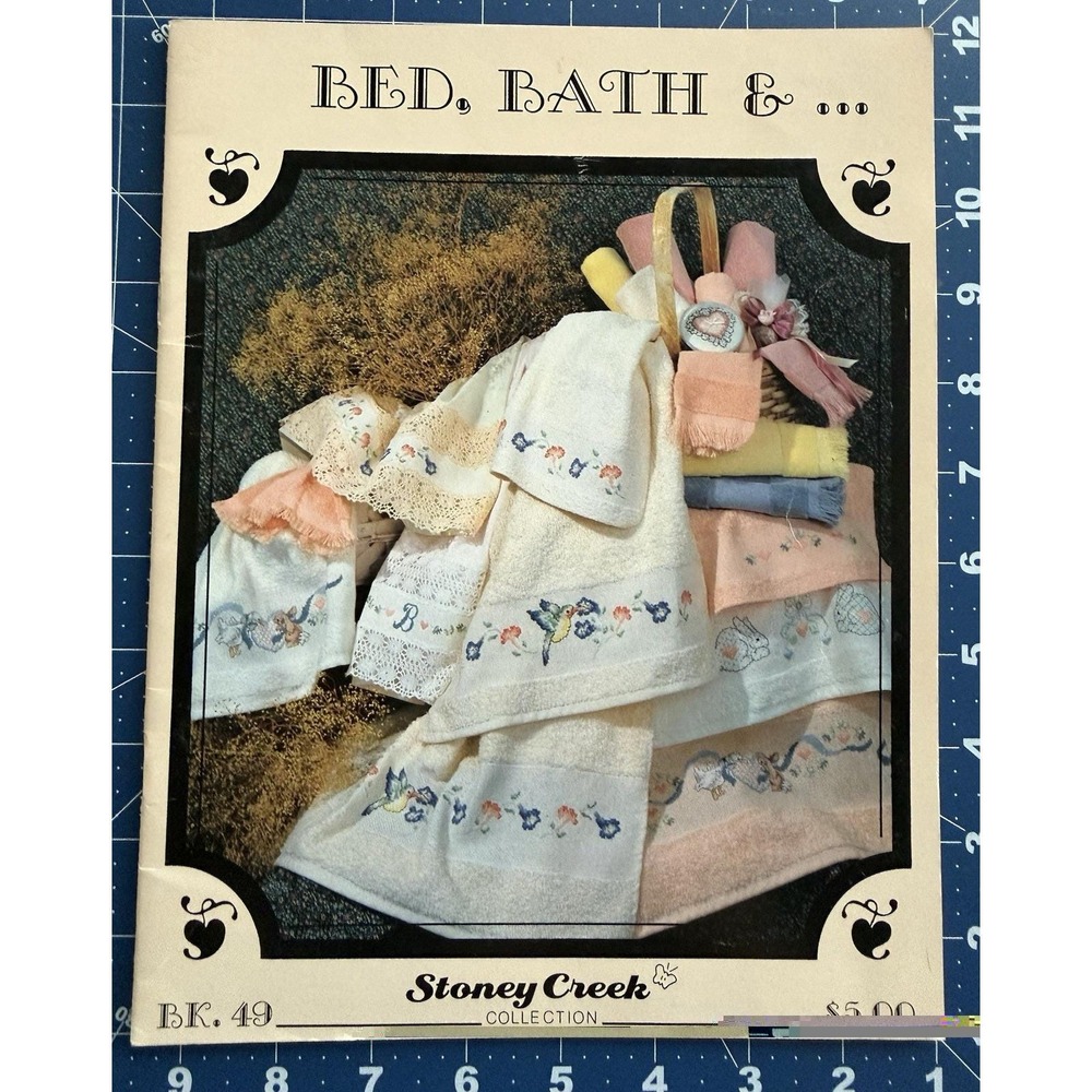 Bed Bath & Beach Stoney Creek Cross Stitch Pattern Booklet 49 First Printing